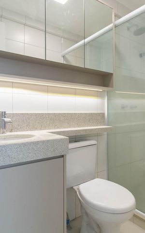 Apartamento à venda com 55m², 2 quartos e 1 vagaBanheiro do Quarto 2