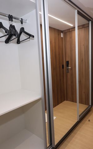 Apartamento para alugar com 30m², 1 quarto e 1 vagaQuarto - Armários