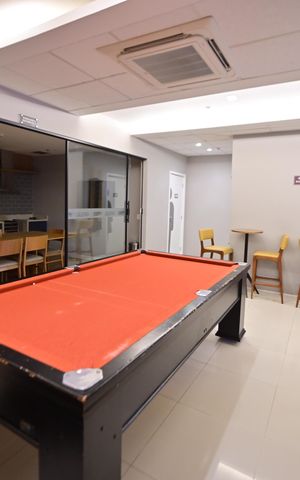 Apartamento para alugar com 30m², 1 quarto e 1 vaga Apartamento para alugar com 30m², 1 quarto e 1 vagaSala de Jogos
