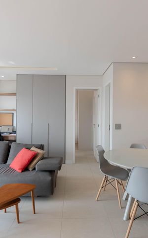 Apartamento à venda com 55m², 1 quarto e 1 vaga Apartamento à venda com 55m², 1 quarto e 1 vagaSala