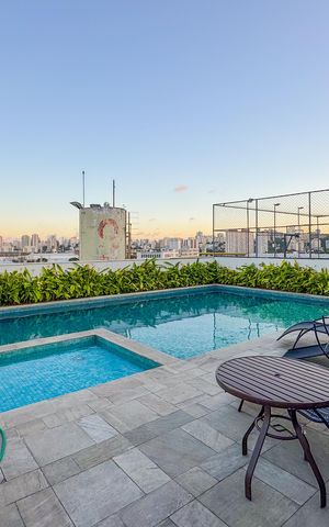 Apartamento para alugar com 35m², 2 quartos e sem vaga Apartamento para alugar com 35m², 2 quartos e sem vagaPiscina
