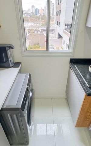 Apartamento para alugar com 35m², 2 quartos e sem vaga Apartamento para alugar com 35m², 2 quartos e sem vagaÁrea de Serviço