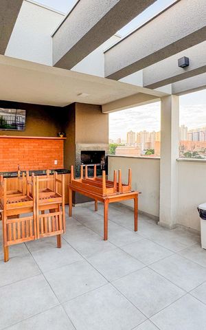 Apartamento para alugar com 35m², 2 quartos e sem vaga Apartamento para alugar com 35m², 2 quartos e sem vagaChurrasqueira