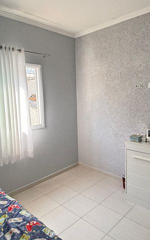 Casa à venda com 134m², 3 quartos e 2 vagas Casa à venda com 134m², 3 quartos e 2 vagasQuarto 2