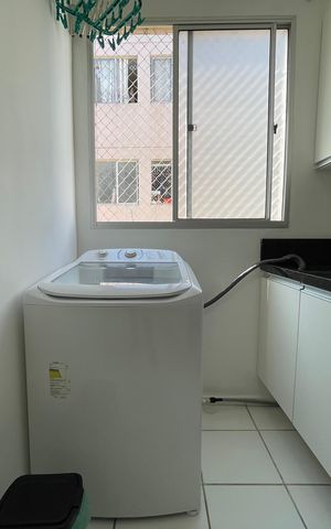 Apartamento à venda com 44m², 2 quartos e 1 vaga Apartamento à venda com 44m², 2 quartos e 1 vagaCozinha e Área de Serviço