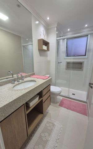 Apartamento à venda com 65m², 2 quartos e 1 vaga Apartamento à venda com 65m², 2 quartos e 1 vagaBanheiro 2