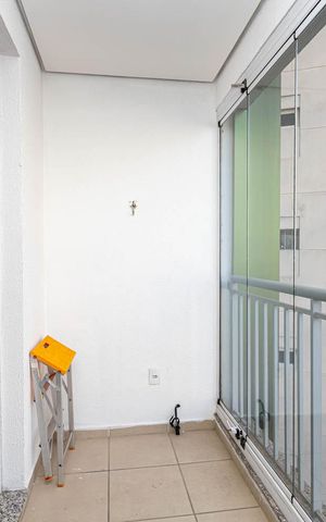 Studio para alugar com 28m², 1 quarto e sem vaga Studio para alugar com 28m², 1 quarto e sem vagaSacada do Studio