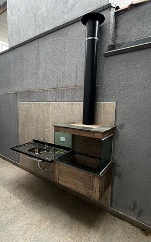 Apartamento para alugar com 30m², 1 quarto e sem vagaÁrea comum - Churrasqueira