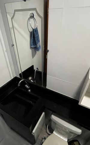 Apartamento para alugar com 30m², 1 quarto e sem vagaBanheiro