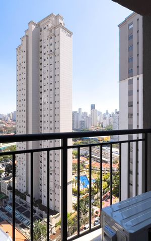 Apartamento à venda com 32m², 1 quarto e sem vaga Apartamento à venda com 32m², 1 quarto e sem vagaVaranda da Sala