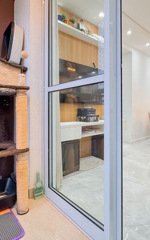 Apartamento à venda com 55m², 2 quartos e 1 vagaVaranda