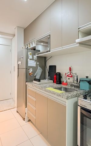 Apartamento à venda com 55m², 2 quartos e 1 vagaCozinha