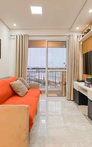 Apartamento à venda com 55m², 2 quartos e 1 vagaSala