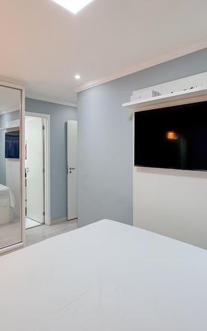 Apartamento à venda com 55m², 2 quartos e 1 vagaSuíte