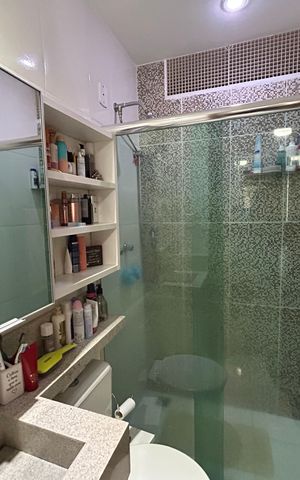 Apartamento à venda com 67m², 2 quartos e 1 vagaBanheiro da Suíte