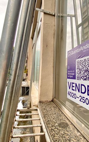 Studio à venda com 46m², 1 quarto e sem vaga