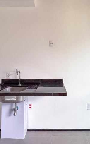 Apartamento à venda com 19m², 1 quarto e sem vaga Apartamento à venda com 19m², 1 quarto e sem vagaCozinha