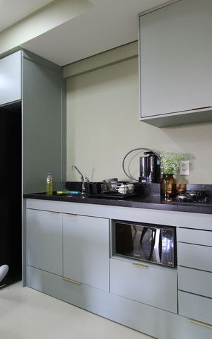 Apartamento à venda com 53m², 1 quarto e sem vagaCozinha