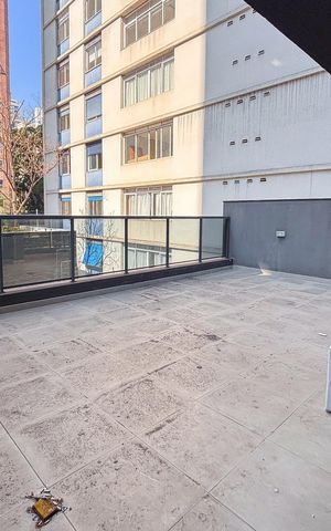 Studio à venda com 57m², 1 quarto e sem vagaVaranda