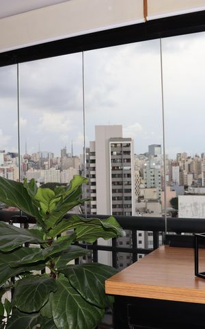 Apartamento à venda com 59m², 2 quartos e 1 vagaVaranda