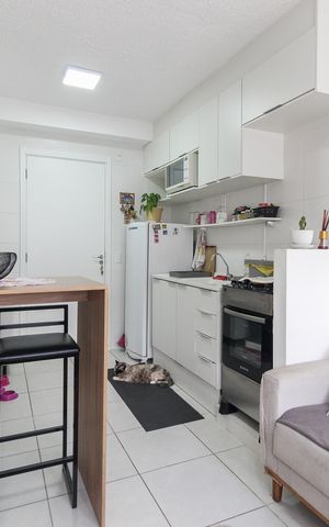 Apartamento para alugar com 35m², 2 quartos e sem vaga Apartamento para alugar com 35m², 2 quartos e sem vagaSala