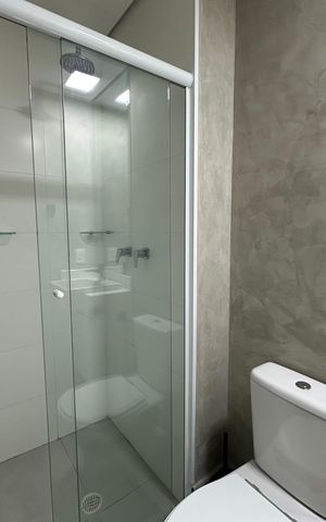 Apartamento para alugar com 110m², 3 quartos e 2 vagas Apartamento para alugar com 110m², 3 quartos e 2 vagasBanheiro da Suíte 2