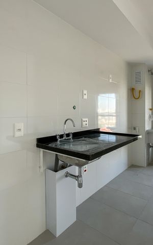 Apartamento à venda com 69m², 2 quartos e 1 vagaCozinha e Área de Serviço