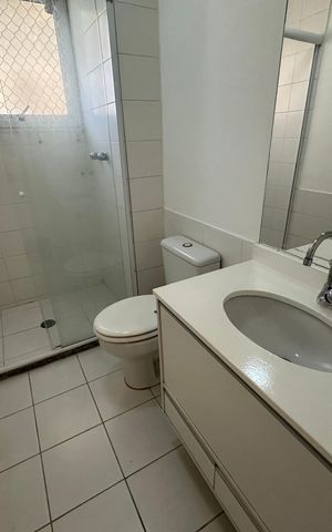 Apartamento à venda com 105m², 3 quartos e 2 vagas Apartamento à venda com 105m², 3 quartos e 2 vagasBanheiro Social
