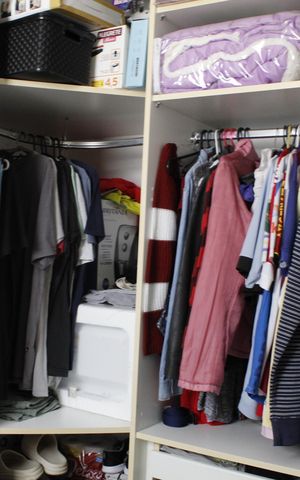 Casa de condomínio à venda com 172m², 3 quartos e 2 vagasCloset da suíte 3