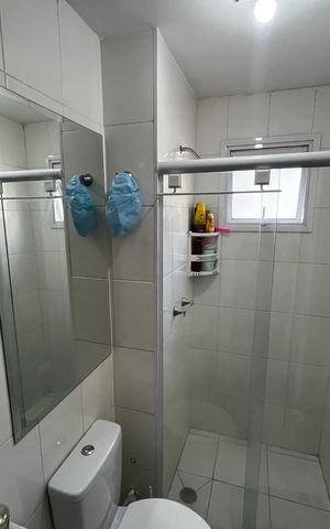 Apartamento à venda com 42m², 2 quartos e 1 vagaBanheiro Social