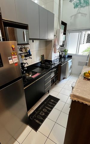 Apartamento à venda com 42m², 2 quartos e 1 vagaSala/Cozinha