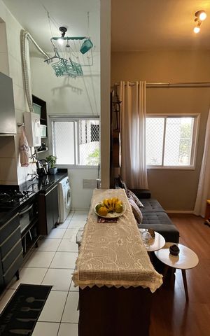 Apartamento à venda com 42m², 2 quartos e 1 vagaSala/Cozinha