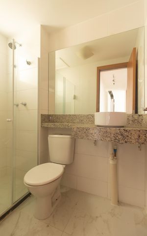 Apartamento para alugar com 42m², 2 quartos e 1 vaga Apartamento para alugar com 42m², 2 quartos e 1 vagaBanheiro