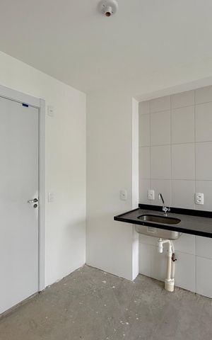 Apartamento à venda com 27m², 1 quarto e sem vaga Apartamento à venda com 27m², 1 quarto e sem vagaCozinha