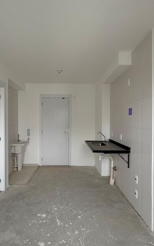Apartamento à venda com 27m², 1 quarto e sem vaga Apartamento à venda com 27m², 1 quarto e sem vagaSala
