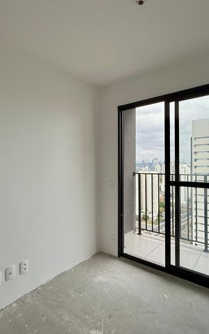Apartamento à venda com 27m², 1 quarto e sem vaga Apartamento à venda com 27m², 1 quarto e sem vagaSala