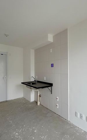 Apartamento à venda com 27m², 1 quarto e sem vaga Apartamento à venda com 27m², 1 quarto e sem vagaSala