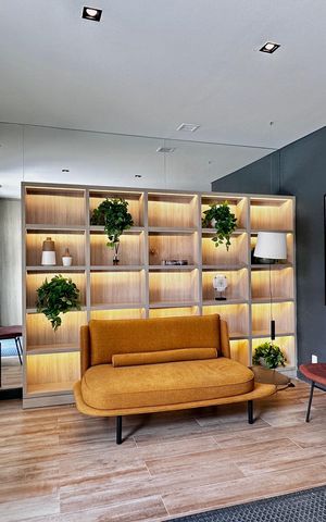 Apartamento à venda com 27m², 1 quarto e sem vaga Apartamento à venda com 27m², 1 quarto e sem vagaHall Social Bloco