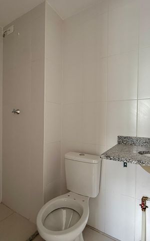 Apartamento à venda com 27m², 1 quarto e sem vaga Apartamento à venda com 27m², 1 quarto e sem vagaBanheiro da Suíte