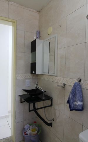 Apartamento à venda com 52m², 2 quartos e 1 vagaBanheiro Social
