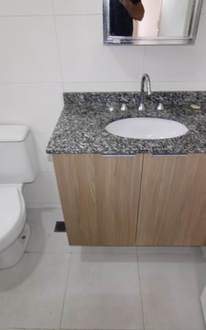 Apartamento à venda com 65m², 2 quartos e 1 vagaBanheiro 1
