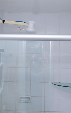 Casa de condomínio para alugar com 150m², 3 quartos e 2 vagas Casa de condomínio para alugar com 150m², 3 quartos e 2 vagasBanheiro da Suíte 2