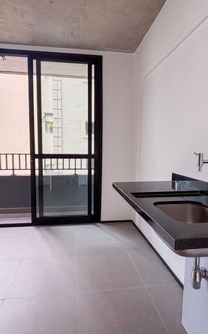 Apartamento à venda com 29m², 1 quarto e sem vaga Apartamento à venda com 29m², 1 quarto e sem vagaSala/Cozinha