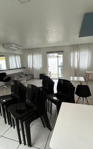 Apartamento à venda com 45m², 2 quartos e sem vagaÁrea comum - Salão de festas