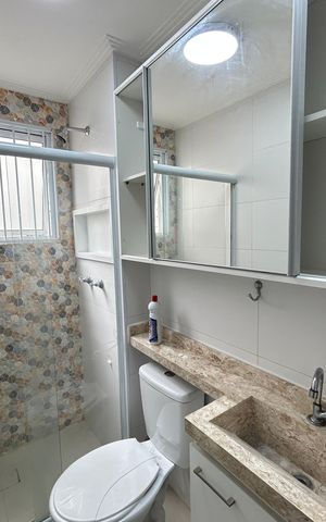 Apartamento à venda com 45m², 2 quartos e sem vagaBanheiro