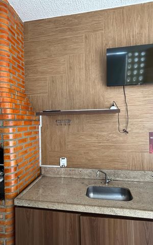 Apartamento à venda com 45m², 2 quartos e sem vagaÁrea comum - Churrasqueira