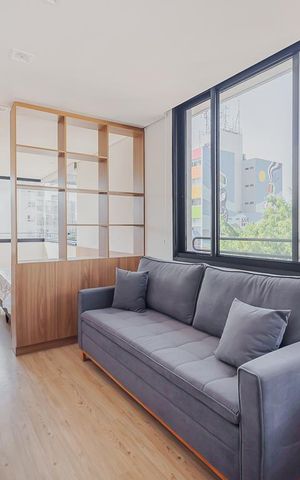 Studio à venda com 35m², 1 quarto e 1 vagaStudio