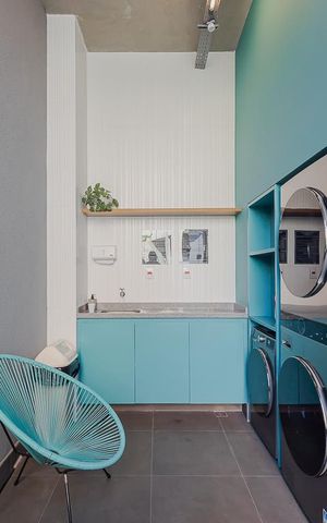 Studio à venda com 35m², 1 quarto e 1 vagaLavanderia