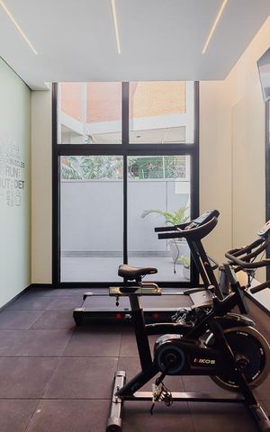 Studio à venda com 35m², 1 quarto e 1 vagaAcademia