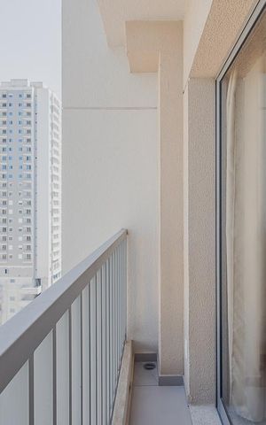 Studio para alugar com 25m², 1 quarto e sem vagaVaranda